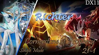 Elsword - Richter - Doom Aporia Raid 21-1 Cornerstone of Prophecy [Single Mode]