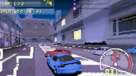 Need for Speed - Carbon (GBA) Gameplay in 1 Minute