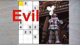 Websudoku.com labels this an evil puzzle. What do you think?