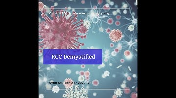 RCC Demystified Ultoecon - Moderator Dr Tanuj Paul Bhatia, Dr Nitesh Jain