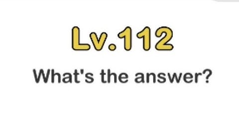 Brain out game|Level 112 walkthrough