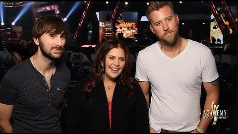 Behind the Scenes at Rehearsals: Lady Antebellum - 2013 ACM Awards