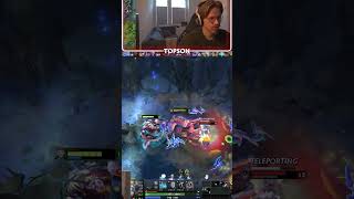 Topson Definitely Didn't Expect This To Happen in Dota 2 #outplay #dota2 #gaming #outplayed