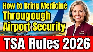 Most Seniors Get Stopped at TSA for This Medication Mistake — Here's How to Fly Through in 2026