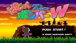 Super Bomberman: Panic Bomber W (SFC/SNES) - Longplay