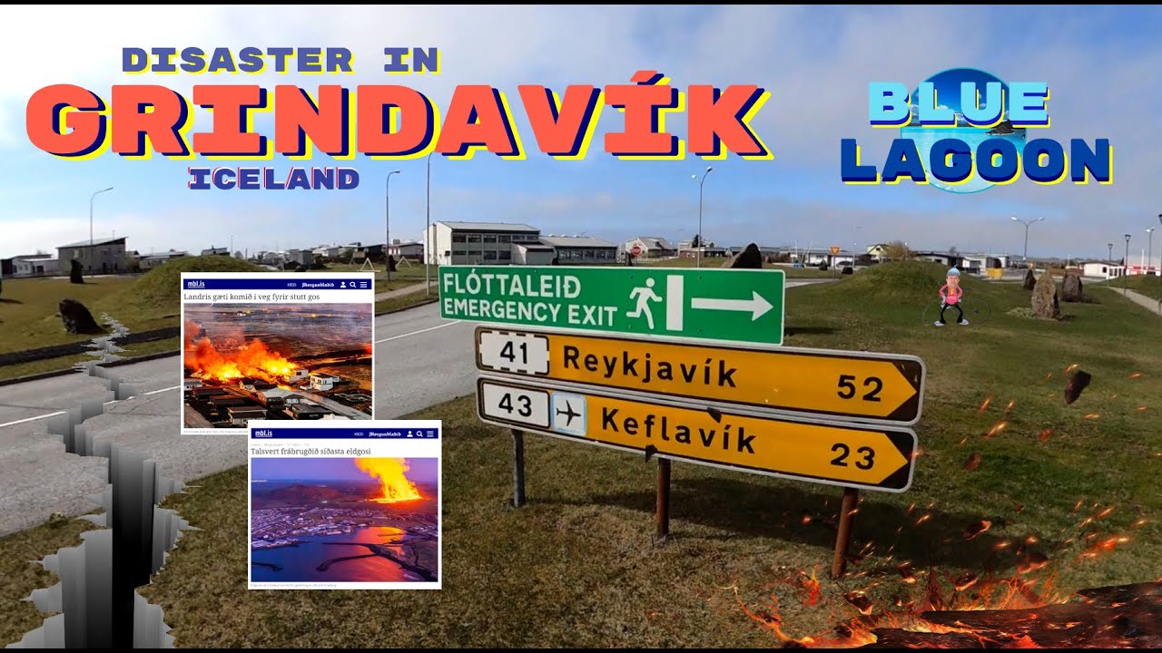 Residents fled from Grindavík 🌋 Blue Lagoon Iceland.