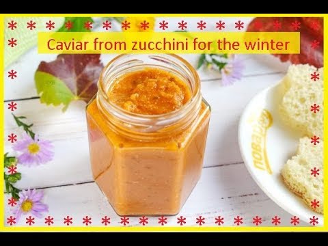 Caviar from zucchini for the winter / Bon Appetit