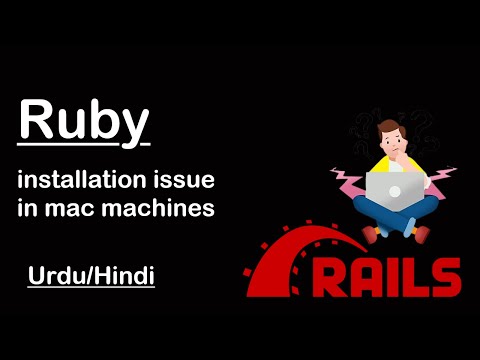 Ruby installation issues mac machines| Rails Tips