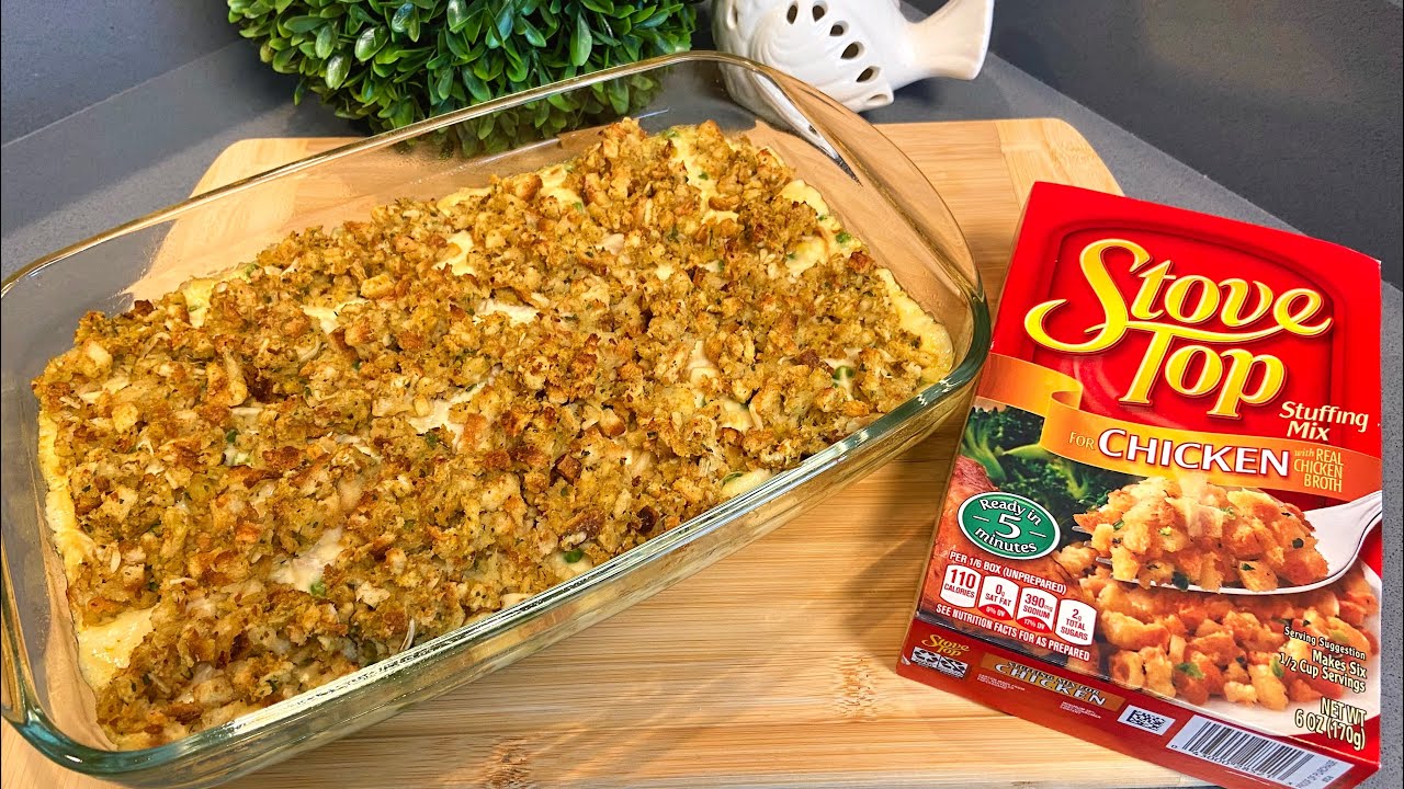 The Ultimate Chicken Stuffing Casserole: A Mouthwatering Secret ...
