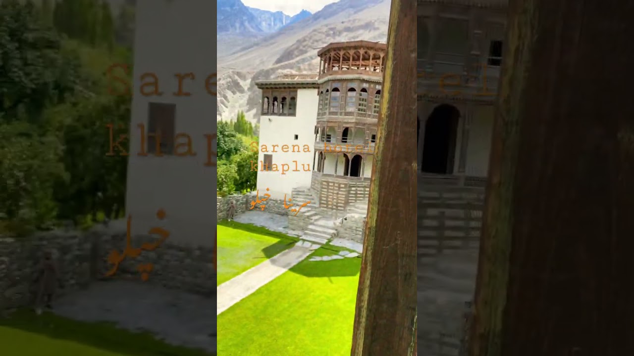 Serena Hotel / khaplu fort old historical place 😍