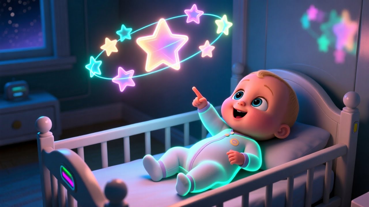 Magical Night with Baby 🌙✨😊 | Kids Fantasy Song | Learn Gentle Nighttime Comfort