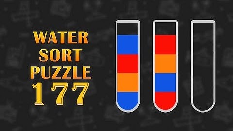 Sort Puzzle Level 177 (No extra/additional tube used)