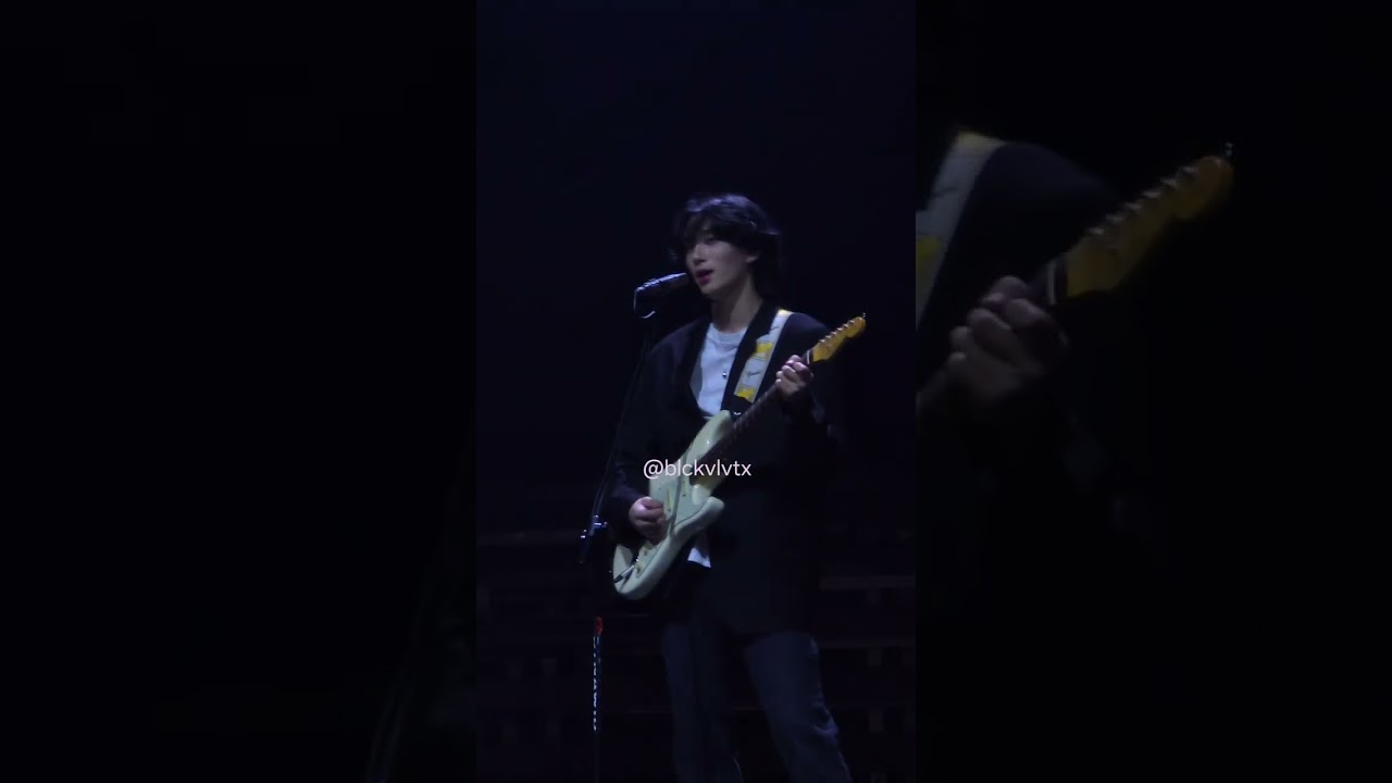 250110 P1Harmony Utop1a in Berlin Theo solo  Don’t Look Back In Anger (by Oasis) Cover UHD fancam