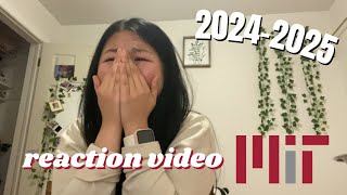 MIT College Decision Reaction Video! 2024-2025