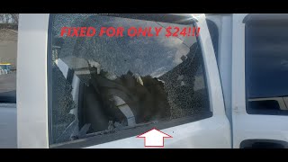 CREW CAB SILVERADO & SIERRA REAR WINDOW INSTALL (SAVED $325!!!)