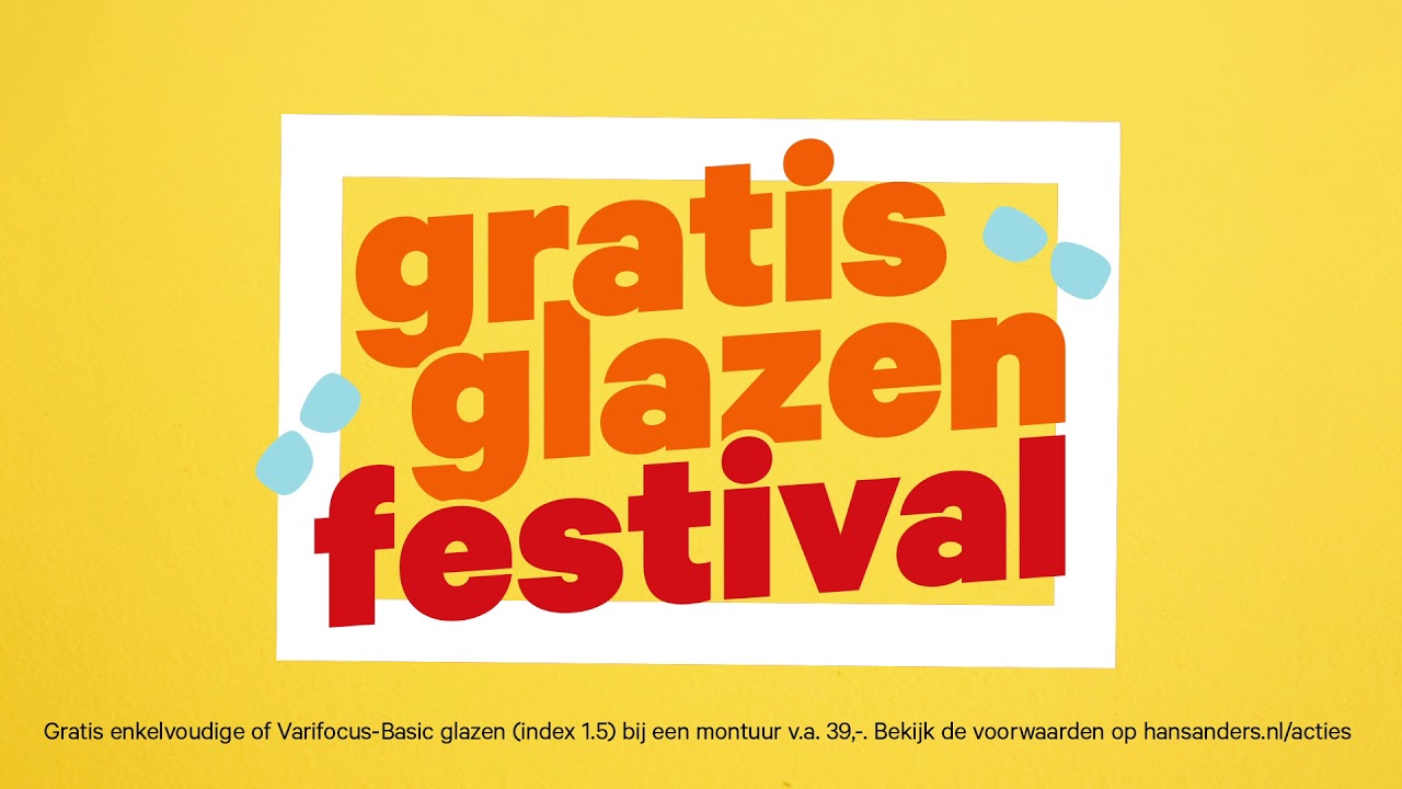 Gratis Glazen Festival bij Hans Anders - YouTube