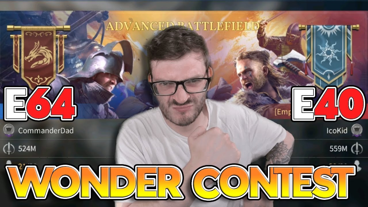 E64 vs E40 Wonder Contest!? Preview of MEE?! | Age of Empires Mobile