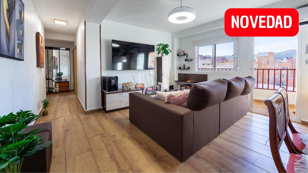ALMERÍA 🏡 Piso reformado y luminoso en Barrio San Félix, listo para entrar a vivir