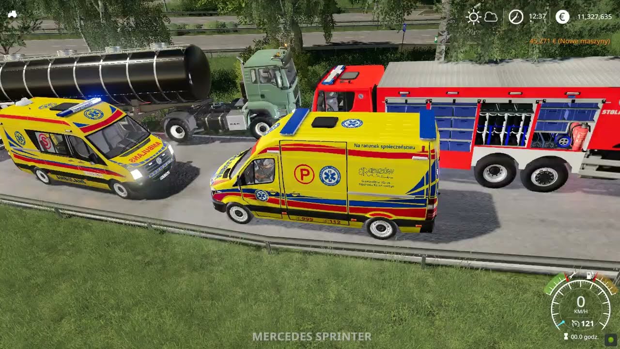 [FS19] Wypadek cysterny z samochodem. JRG#4