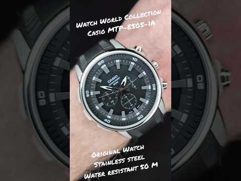 Годинник чоловічий Casio MTP-E505-1A, видео 1