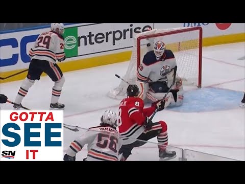 GOTTA SEE IT: Toews Feeds Kubalik For Go-Ahead Goal vs. Oilers