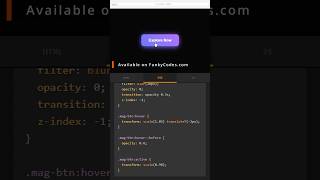 Magnetic Pulse Button🌀😵‍💫 | HTML, CSS #html #css #webdevelopment #webdesign #ui