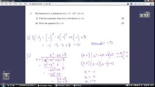 10) OCR FSMQ  Additional Maths - 15 June 2010 Q3