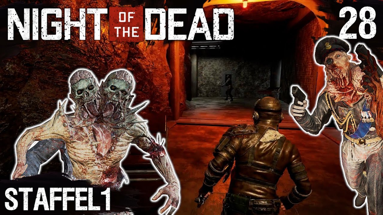 Night of the Dead CO-OP 🔥 S1F28: Erster Story-Boss: Mutierter Victor Strain 🔥 german gameplay