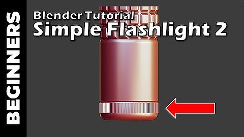 BLENDER: Simple Flashlight (Part 2)