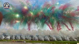 PC248-2 Inch 50 Shots Auspicious Clouds #wizardfireworks #pyrotechnica #dailyfire #newitems