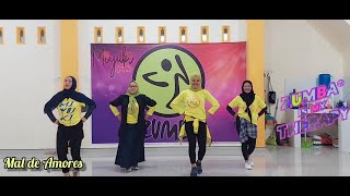 Mal de amores | Sofìa Reyes - Becky G | Zumba | Dance Fitness  | Choreo Zin Titin  | Miyuki Studio