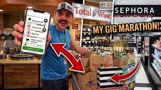 DoorDash Hustle: Mongolian Grill, Total Wine, and Sophia's Instacart.