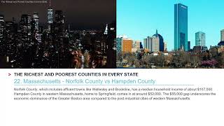 Richest vs Poorest Counties in Every US State - The Wealth Gap Is SHOCKING