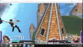 Dissidia 012 Duodecim Battles - Squall vs Cloud