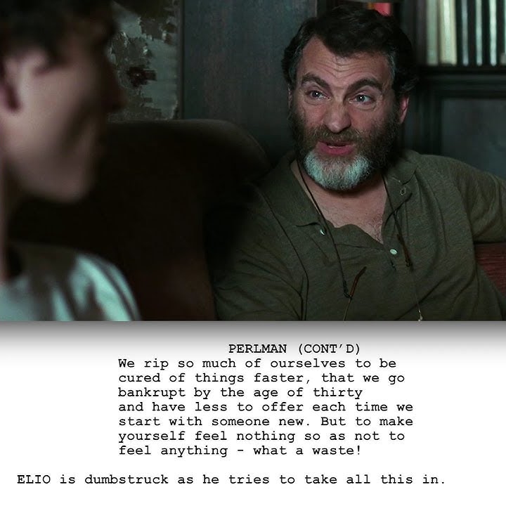 'You had a beautiful friendship' Scene - Call Me By Your Name | Cinema Solace