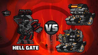 Playing as Hell Gate! | VS Bigboy \& Madboy | Supermechs