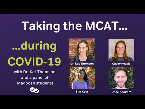 Taking the MCAT During Covid-19
