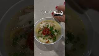 Chicken congee for dinner‼️ soup congee porridge chicken recipe asianfood viral fyp wa