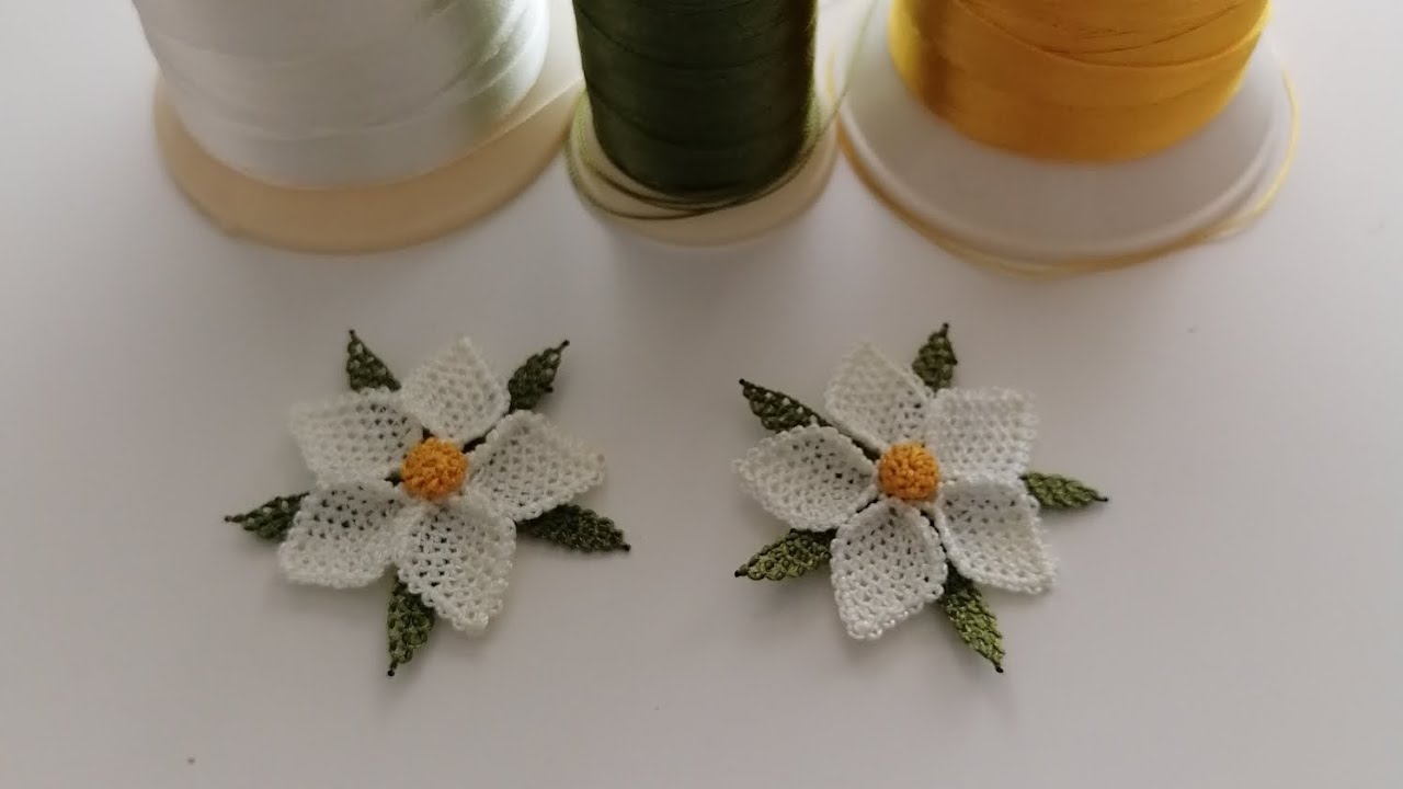 Model 14 yıldız çiçeği yapılışı