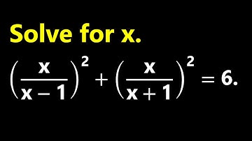 A fractional equation. | Solved easily using a simpler approach.