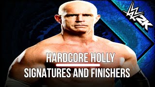 Hardcore Holly Signatures and Finishers (WWE 2K20)