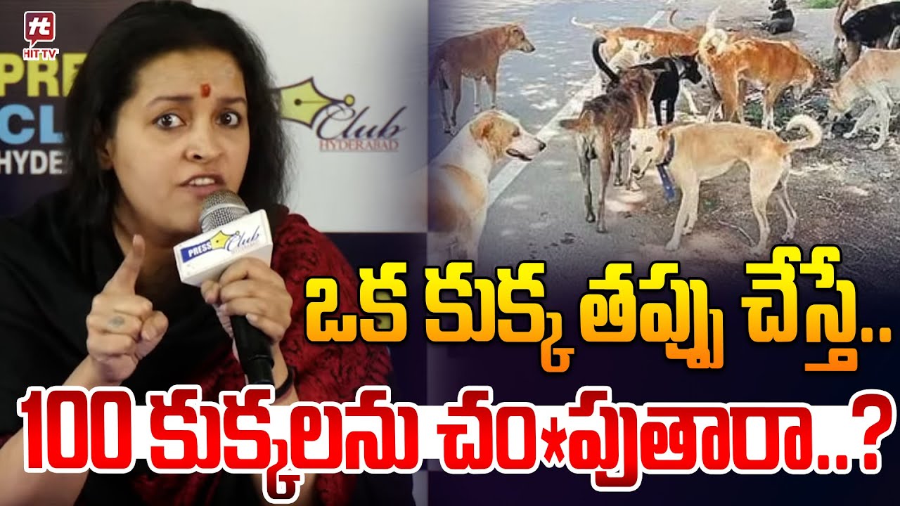 ఒక కుక్క తప్పు చేస్తే .. 100 కుక్కలను చం*పుతారా ..? Renu Desai Fires On Public Over Dogs Issue