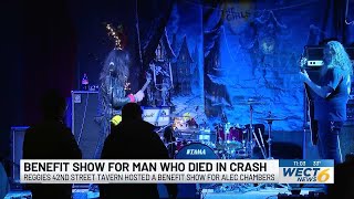 Community honors man killed in crash at Wilmington bar with benefit concert