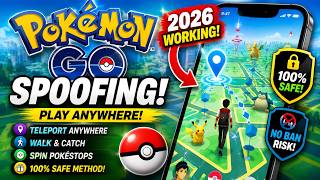 Pokemon GO Spoofing iOS & Android - UPDATED Spoofing Pokemon GO 2026 with Joystick, Teleport