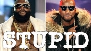 Rick Ross \& Young JEEZY FIGHT at BET HIP-HOP AWARDS