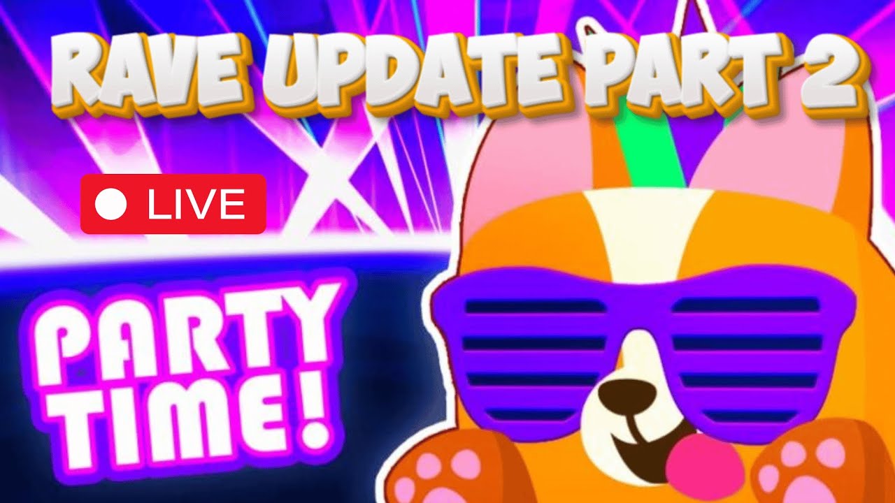 Pet Rave Pet Simulator Rave Update Part 2 #petsimulator #petsim - YouTube