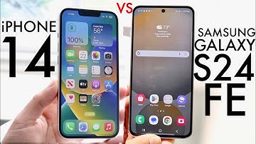 Samsung Galaxy S24 FE Vs iPhone 14! (Comparison) (Review)