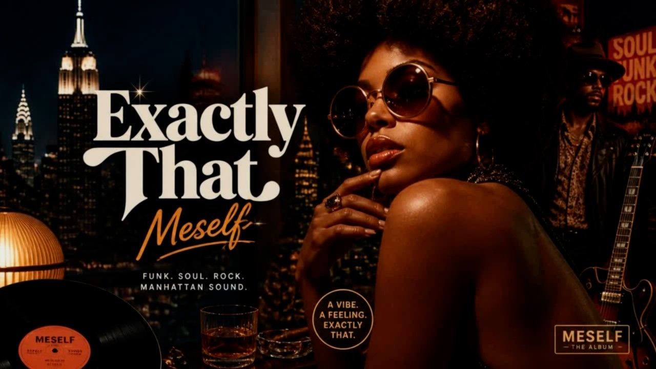 Meself - Exactly That (Full Album) (Official Audio) | • Manhattan • Funk •  Soul • Rock • Blues