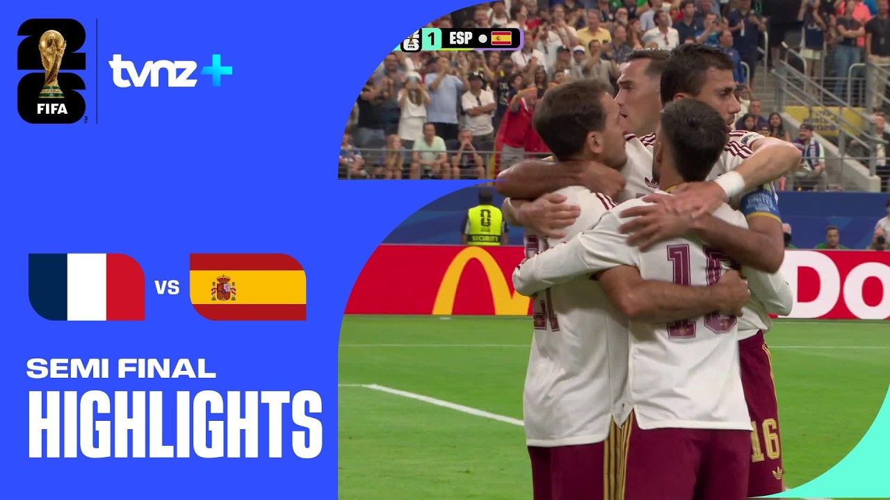 France vs Spain | Match Highlights | Semi Final | FIFA World Cup 2026™