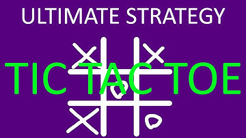 THE ULTIMATE TIC-TAC-TOE STRATEGY (if you start)
